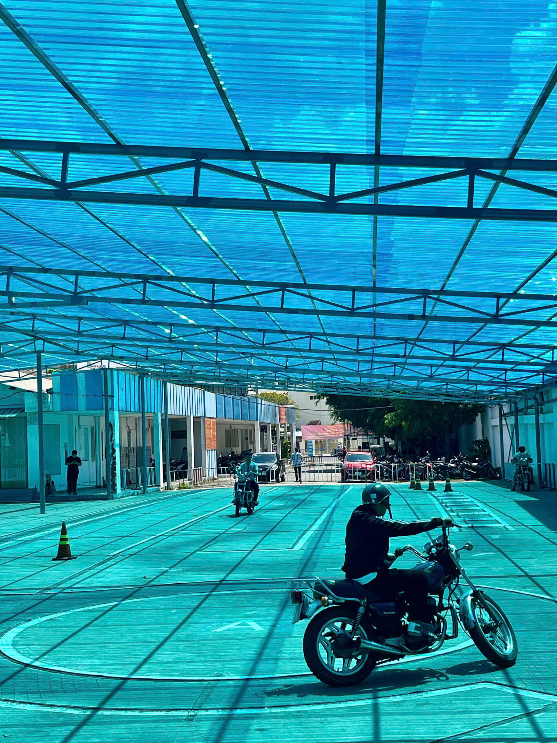 học lái xe hạng a1 tại trường tiến đạt